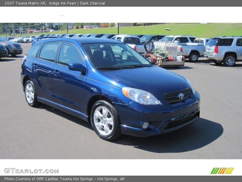 Indigo Ink Pearl / Dark Charcoal 2007 Toyota Matrix XR