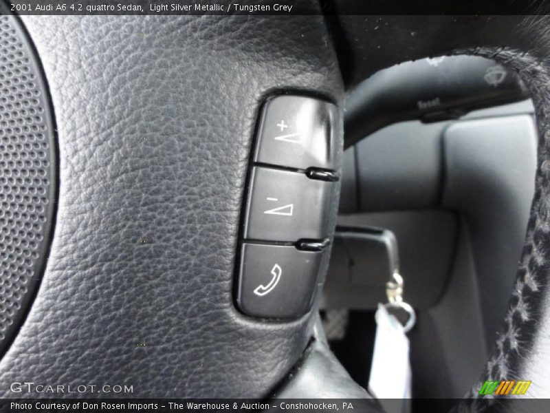 Light Silver Metallic / Tungsten Grey 2001 Audi A6 4.2 quattro Sedan