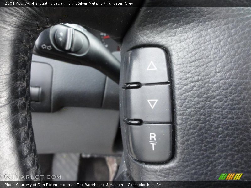 Light Silver Metallic / Tungsten Grey 2001 Audi A6 4.2 quattro Sedan