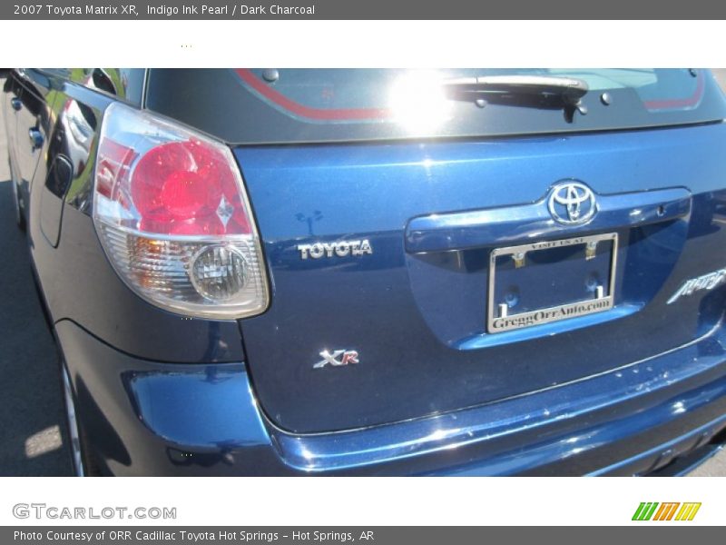 Indigo Ink Pearl / Dark Charcoal 2007 Toyota Matrix XR