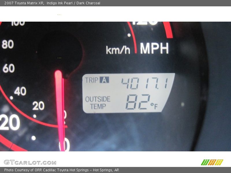 Indigo Ink Pearl / Dark Charcoal 2007 Toyota Matrix XR