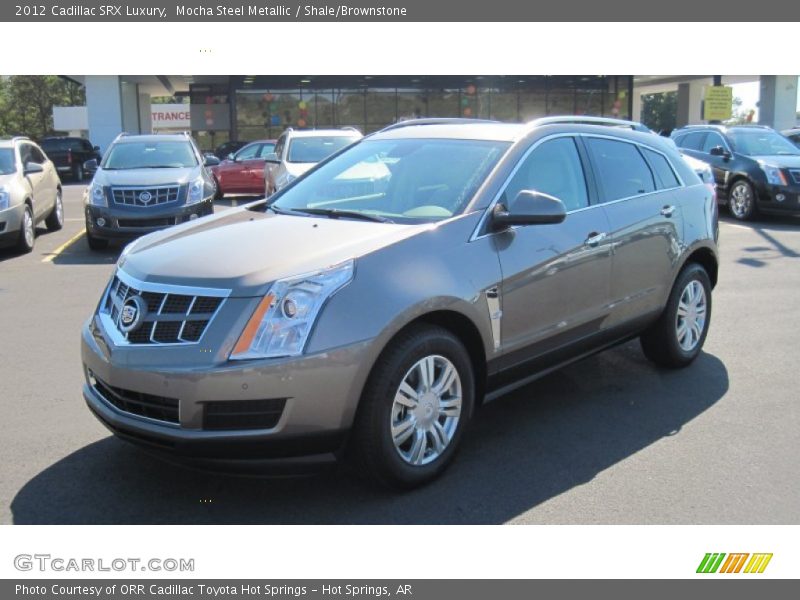 Mocha Steel Metallic / Shale/Brownstone 2012 Cadillac SRX Luxury