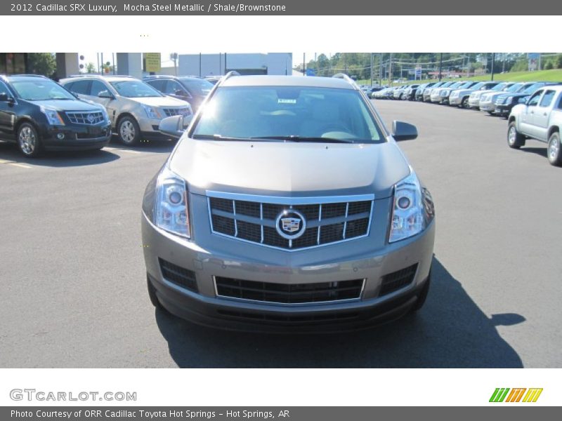 Mocha Steel Metallic / Shale/Brownstone 2012 Cadillac SRX Luxury