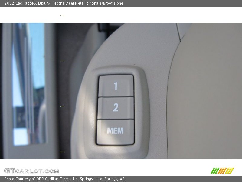 Mocha Steel Metallic / Shale/Brownstone 2012 Cadillac SRX Luxury