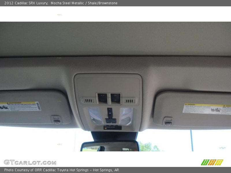 Mocha Steel Metallic / Shale/Brownstone 2012 Cadillac SRX Luxury