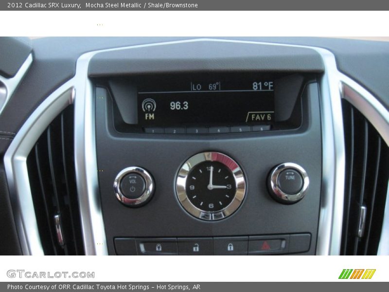 Mocha Steel Metallic / Shale/Brownstone 2012 Cadillac SRX Luxury