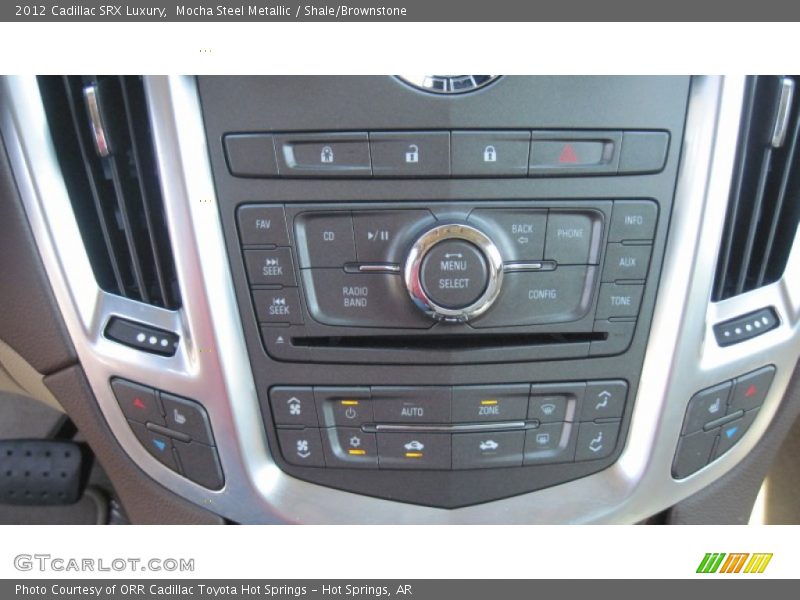 Controls of 2012 SRX Luxury