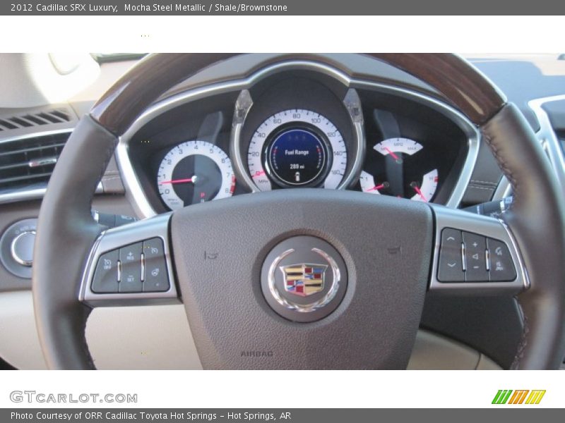 Mocha Steel Metallic / Shale/Brownstone 2012 Cadillac SRX Luxury