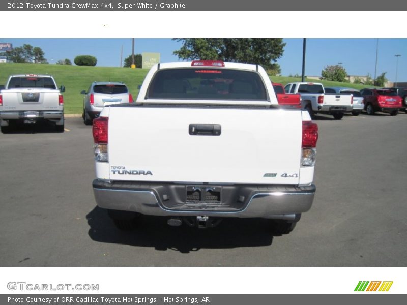 Super White / Graphite 2012 Toyota Tundra CrewMax 4x4
