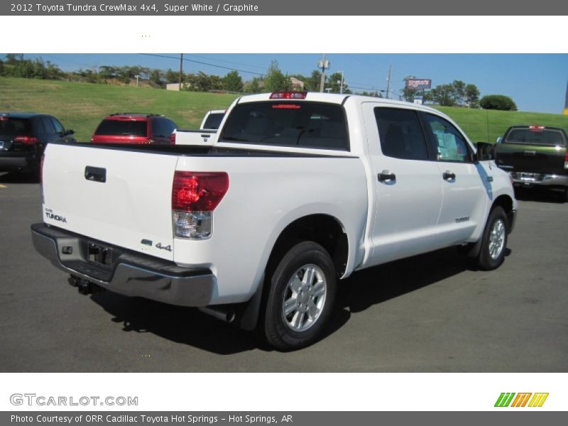 Super White / Graphite 2012 Toyota Tundra CrewMax 4x4