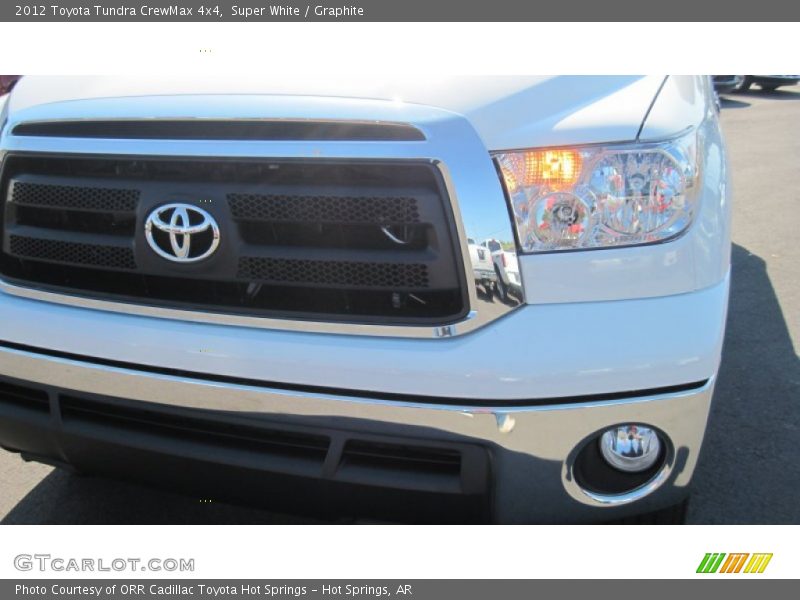 Super White / Graphite 2012 Toyota Tundra CrewMax 4x4