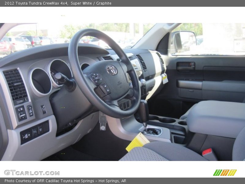  2012 Tundra CrewMax 4x4 Graphite Interior