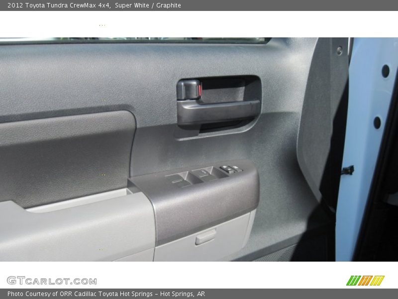 Super White / Graphite 2012 Toyota Tundra CrewMax 4x4