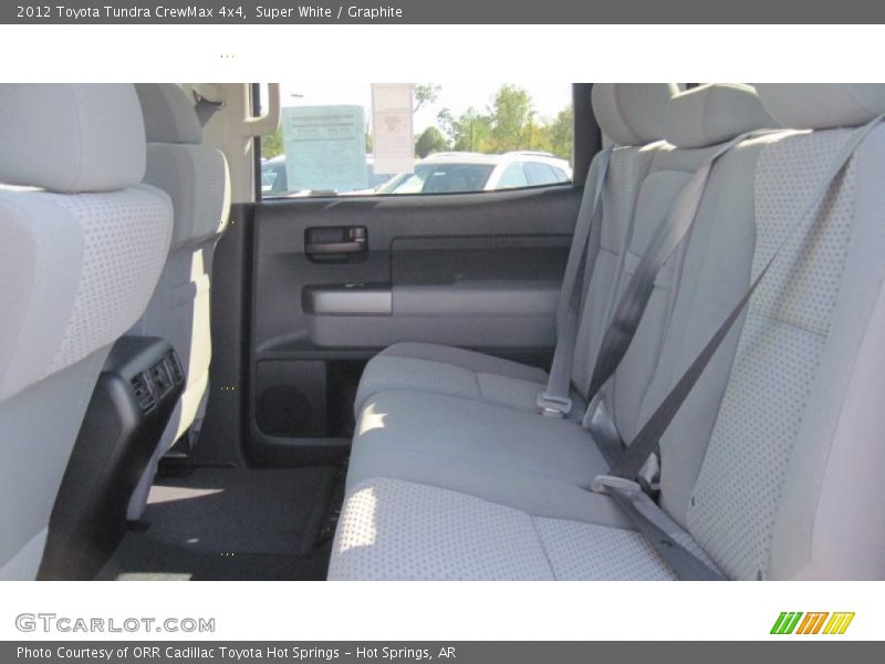 Super White / Graphite 2012 Toyota Tundra CrewMax 4x4