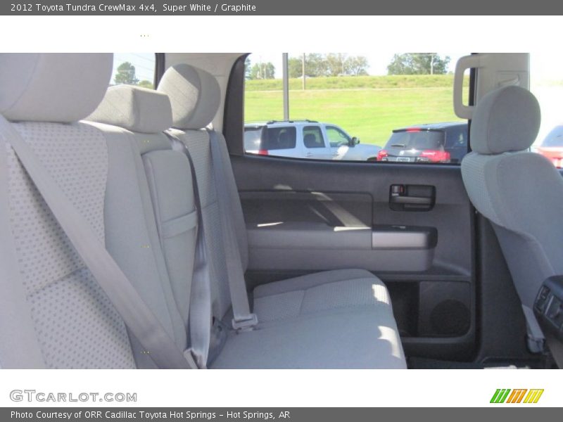 Super White / Graphite 2012 Toyota Tundra CrewMax 4x4