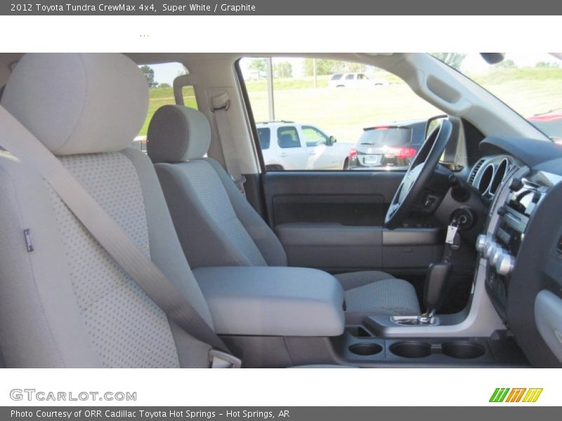 Super White / Graphite 2012 Toyota Tundra CrewMax 4x4