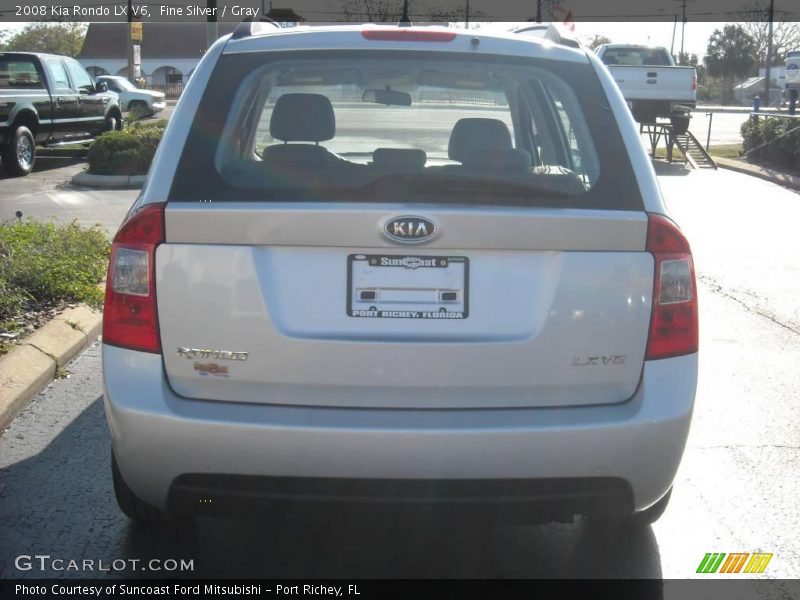 Fine Silver / Gray 2008 Kia Rondo LX V6