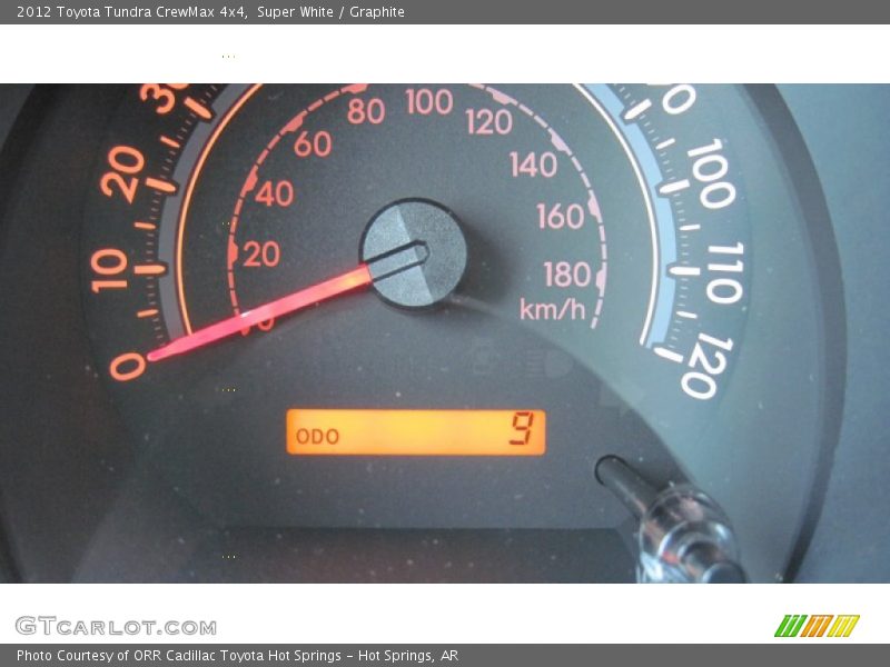 Super White / Graphite 2012 Toyota Tundra CrewMax 4x4