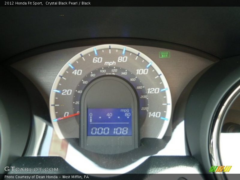  2012 Fit Sport Sport Gauges