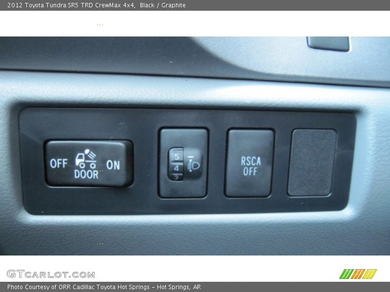 Black / Graphite 2012 Toyota Tundra SR5 TRD CrewMax 4x4