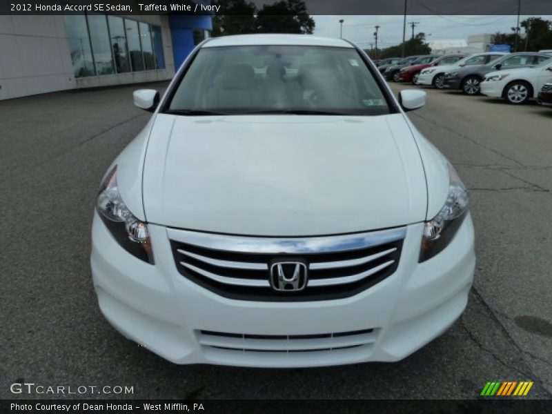 Taffeta White / Ivory 2012 Honda Accord SE Sedan