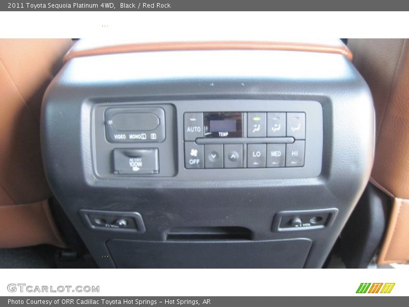 Black / Red Rock 2011 Toyota Sequoia Platinum 4WD