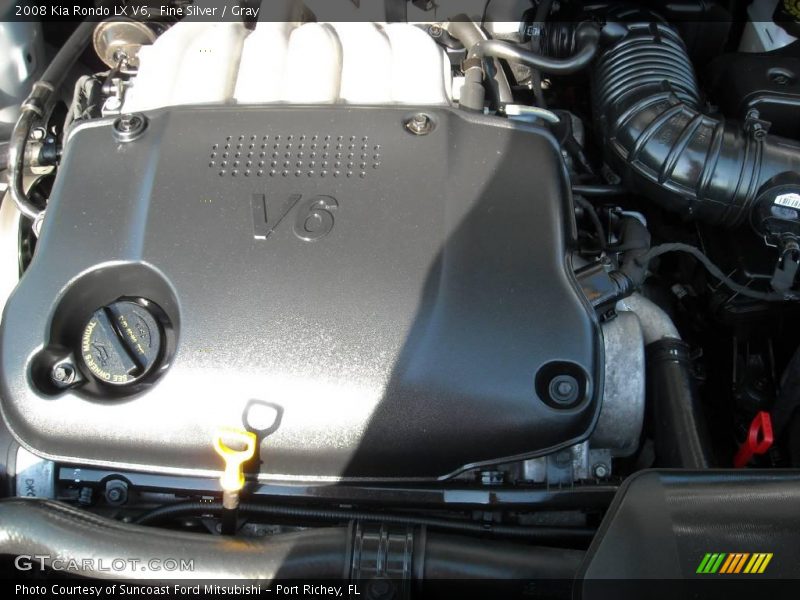 Fine Silver / Gray 2008 Kia Rondo LX V6