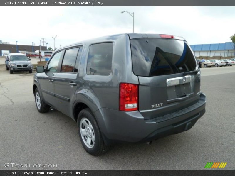 Polished Metal Metallic / Gray 2012 Honda Pilot LX 4WD