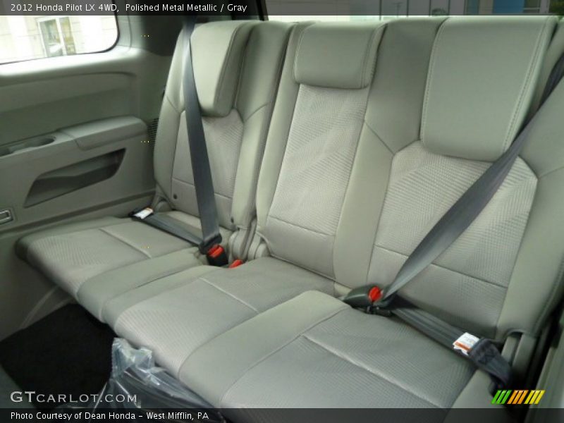 Polished Metal Metallic / Gray 2012 Honda Pilot LX 4WD