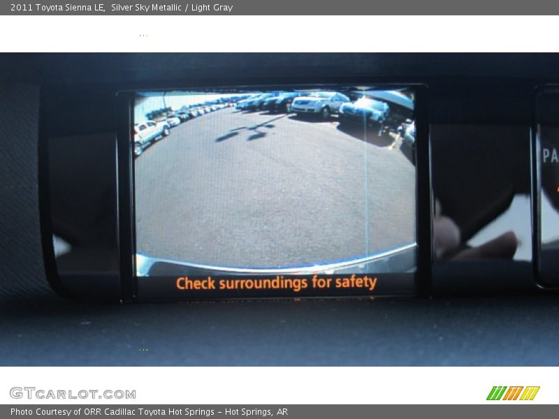 Silver Sky Metallic / Light Gray 2011 Toyota Sienna LE