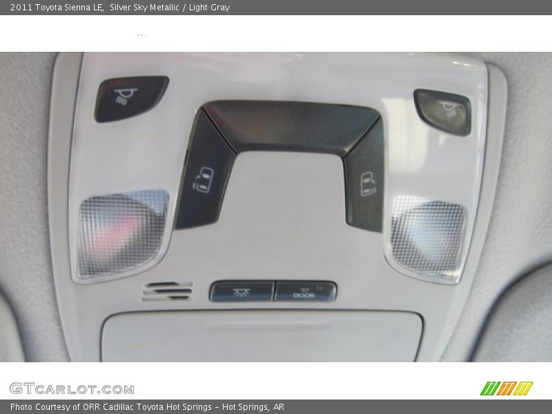 Silver Sky Metallic / Light Gray 2011 Toyota Sienna LE
