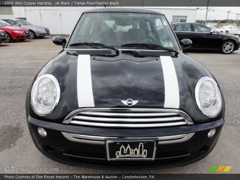 Jet Black / Tartan Red/Panther Black 2005 Mini Cooper Hardtop