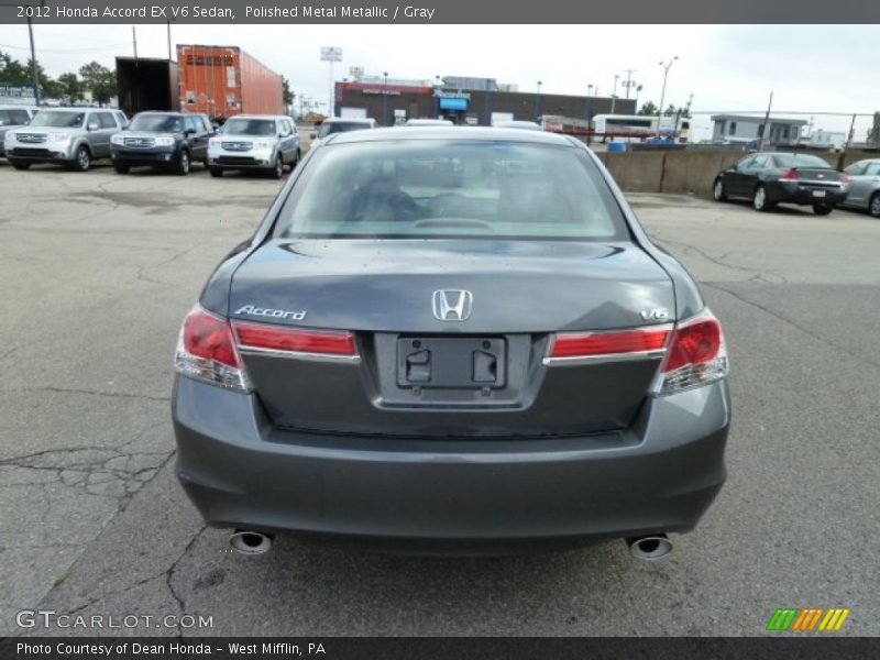 Polished Metal Metallic / Gray 2012 Honda Accord EX V6 Sedan