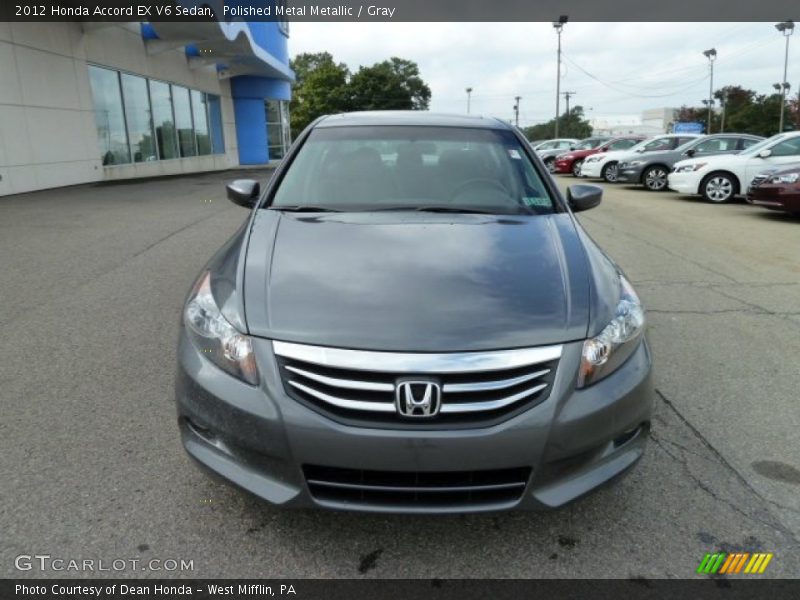 Polished Metal Metallic / Gray 2012 Honda Accord EX V6 Sedan