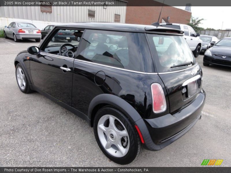 Jet Black / Tartan Red/Panther Black 2005 Mini Cooper Hardtop