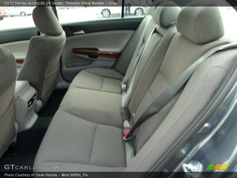  2012 Accord EX V6 Sedan Gray Interior