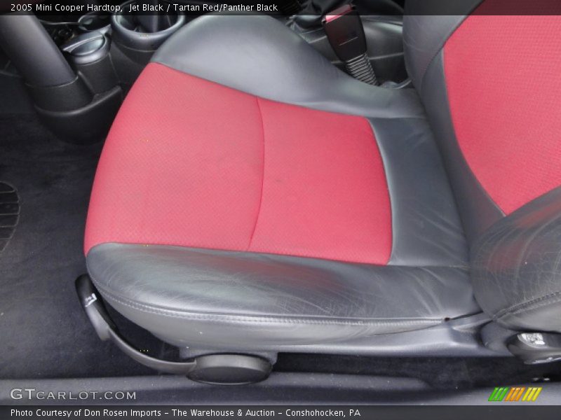 Jet Black / Tartan Red/Panther Black 2005 Mini Cooper Hardtop