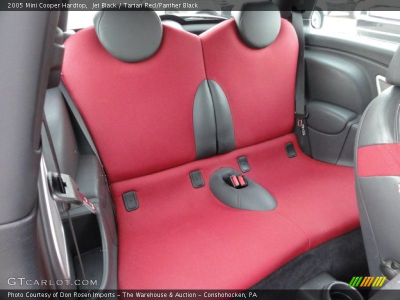 Jet Black / Tartan Red/Panther Black 2005 Mini Cooper Hardtop