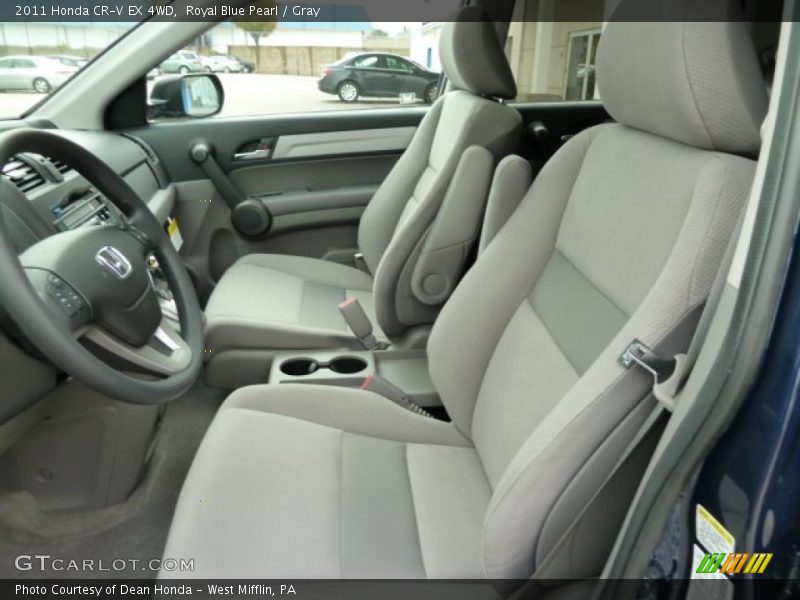  2011 CR-V EX 4WD Gray Interior