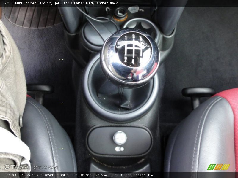 Jet Black / Tartan Red/Panther Black 2005 Mini Cooper Hardtop