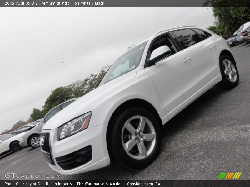 Ibis White / Black 2009 Audi Q5 3.2 Premium quattro
