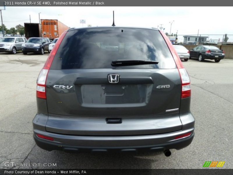 Polished Metal Metallic / Black 2011 Honda CR-V SE 4WD