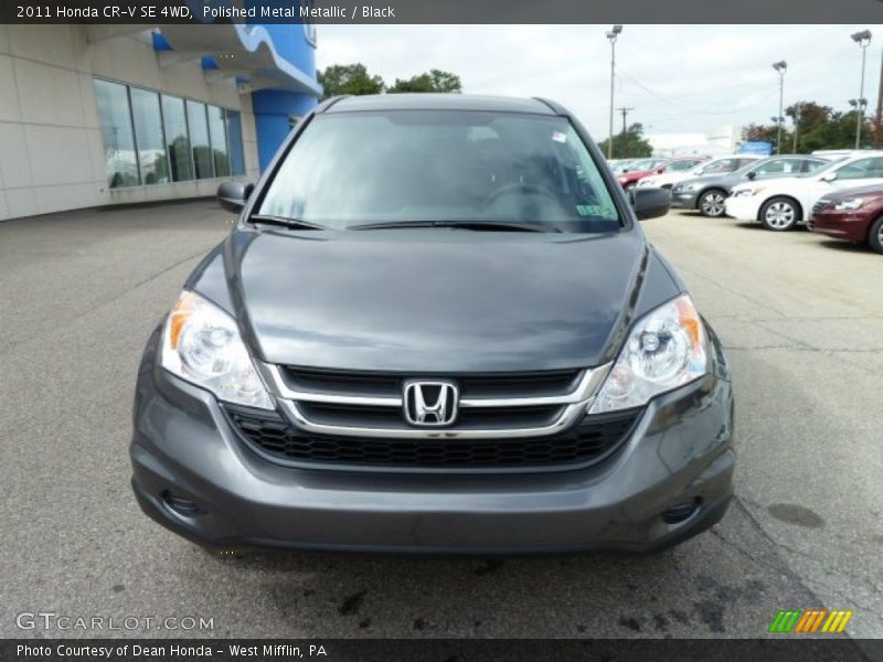 Polished Metal Metallic / Black 2011 Honda CR-V SE 4WD