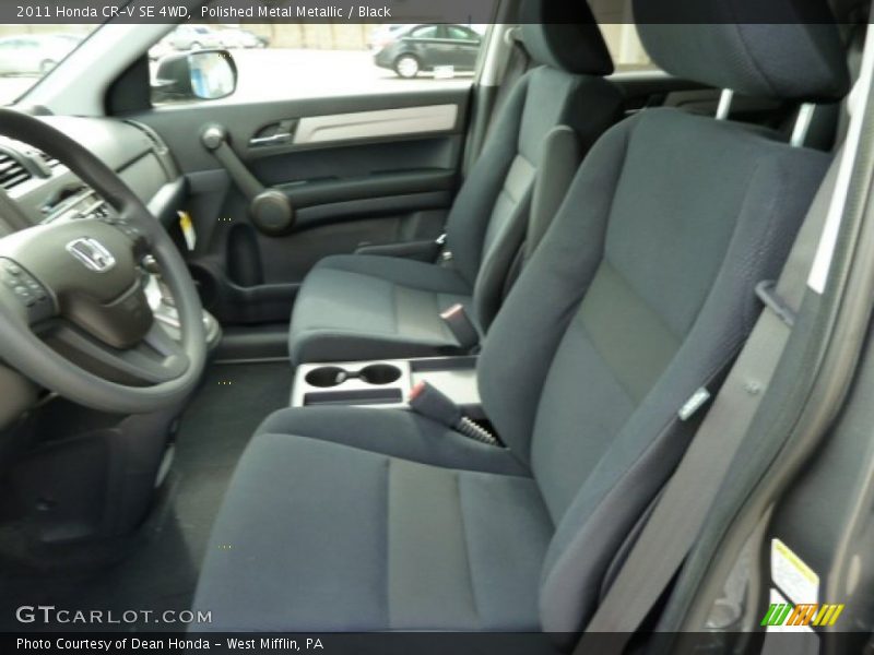 Polished Metal Metallic / Black 2011 Honda CR-V SE 4WD
