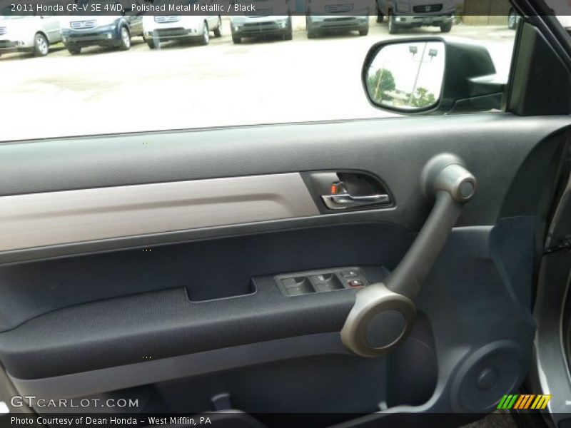 Polished Metal Metallic / Black 2011 Honda CR-V SE 4WD