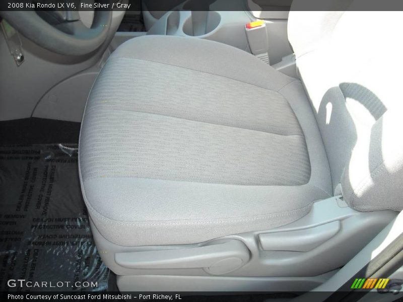 Fine Silver / Gray 2008 Kia Rondo LX V6