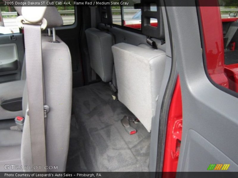  2005 Dakota ST Club Cab 4x4 Medium Slate Gray Interior