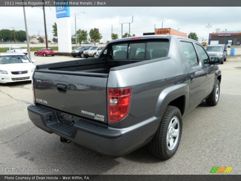 Polished Metal Metallic / Black 2011 Honda Ridgeline RT