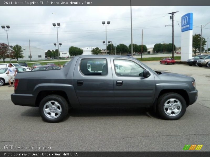 Polished Metal Metallic / Black 2011 Honda Ridgeline RT