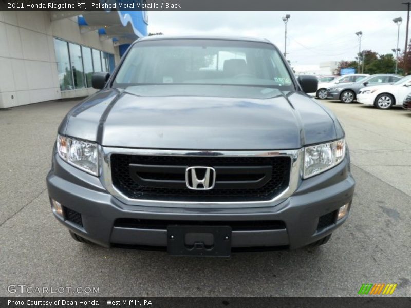 Polished Metal Metallic / Black 2011 Honda Ridgeline RT